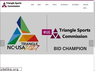 trianglesportscommission.com