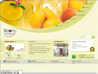tricomfruitproducts.com