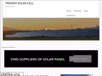 tridentsolarcell.com