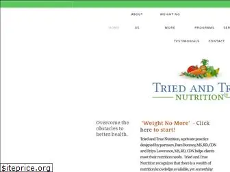 triedandtruenutrition.com