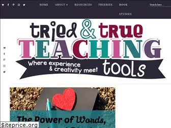 triedandtrueteachingtools.com