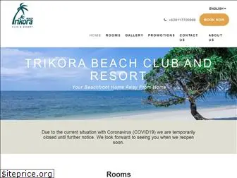 trikorabeachclub.com