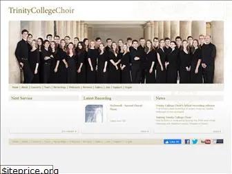 trinitycollegechoir.com