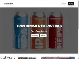 triphammerbierwerks.com