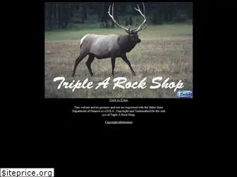 triplearockshop.com