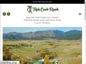 triplecreek-ranch.com