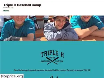triplehbaseballcamp.com