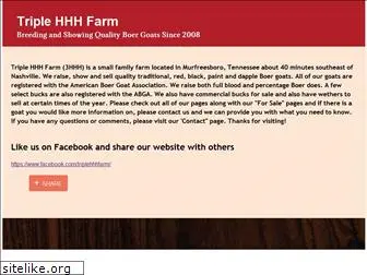 triplehhhfarm.com