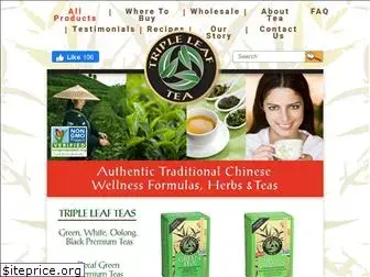 tripleleaf-tea.com