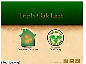 tripleoakleaf.com