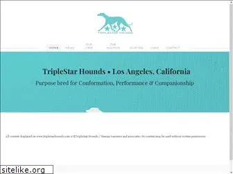 triplestarhounds.com