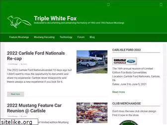 triplewhitefox.com