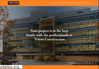 tritonconstruction.net