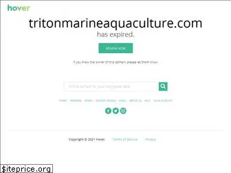 tritonmarineaquaculture.com