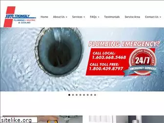 tromblyplumbing.com