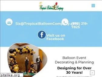 tropicalballooncompany.com