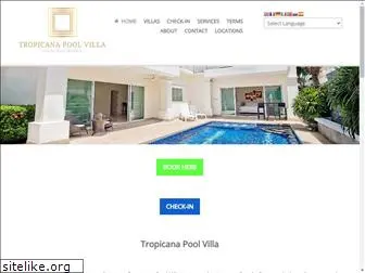 tropicanapoolvilla.com