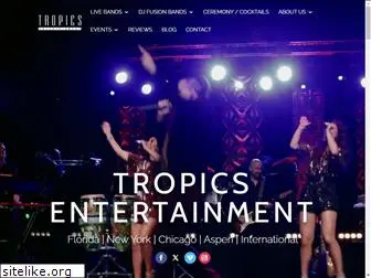 tropicsentertainment.com