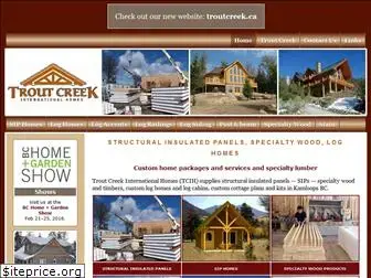 troutcreekhomes.com