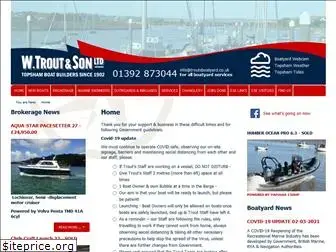 troutsboatyard.co.uk