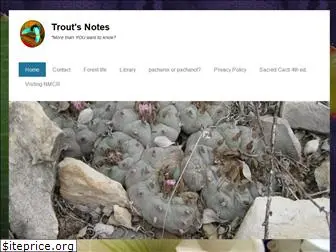 troutsnotes.com