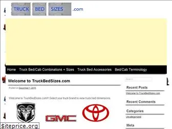 truckbedsizes.com