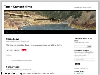 truckcamperhints.com