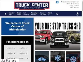 truckcenterofrhinelander.com