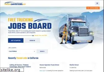 truckdriverjobs411.com