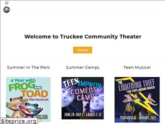 truckeecommunitytheater.com