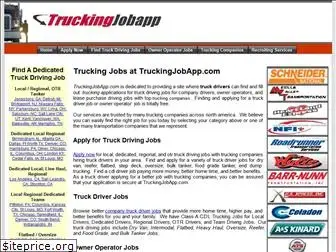 truckingjobapp.com