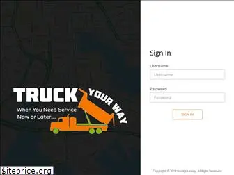 truckyourwayadmin.com