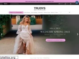 trudysbrides.com