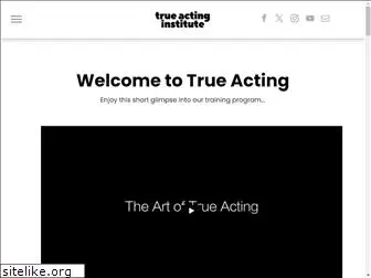 trueactinginstitute.com