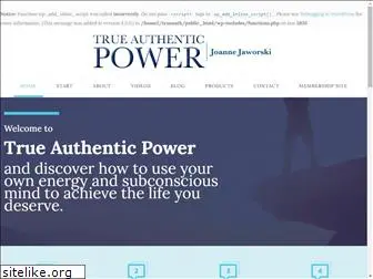 trueauthenticpower.com