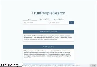 truepeoplesearch.com