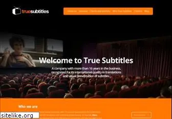 truesubtitles.com