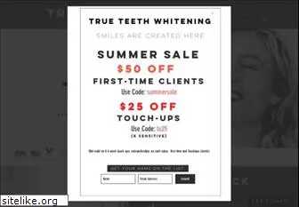 trueteethwhitening.com