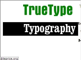 truetype-typography.com