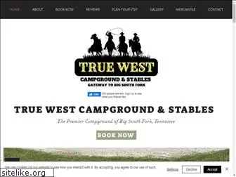 truewestcampground.com