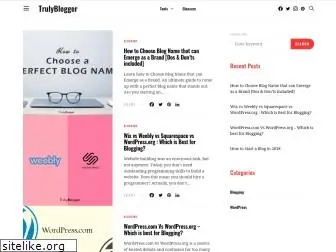 trulyblogger.com