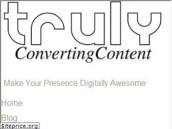 trulyconvertingcontent.com