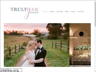 trulyyouevents.com