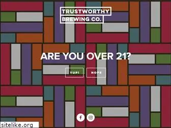 trustworthybrewingco.com