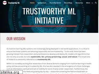 trustworthyml.org