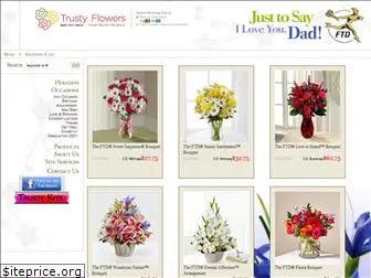 trustyflowers.net