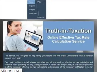 truth-in-taxation.com