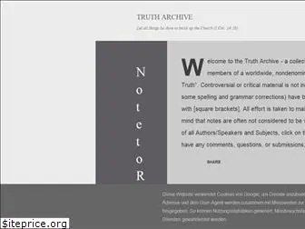 trutharchive.net