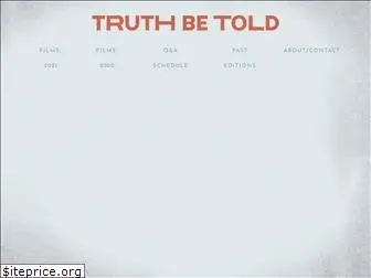 truthbetoldfilmfestival.com