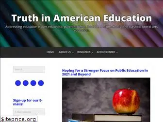 truthinamericaneducation.com